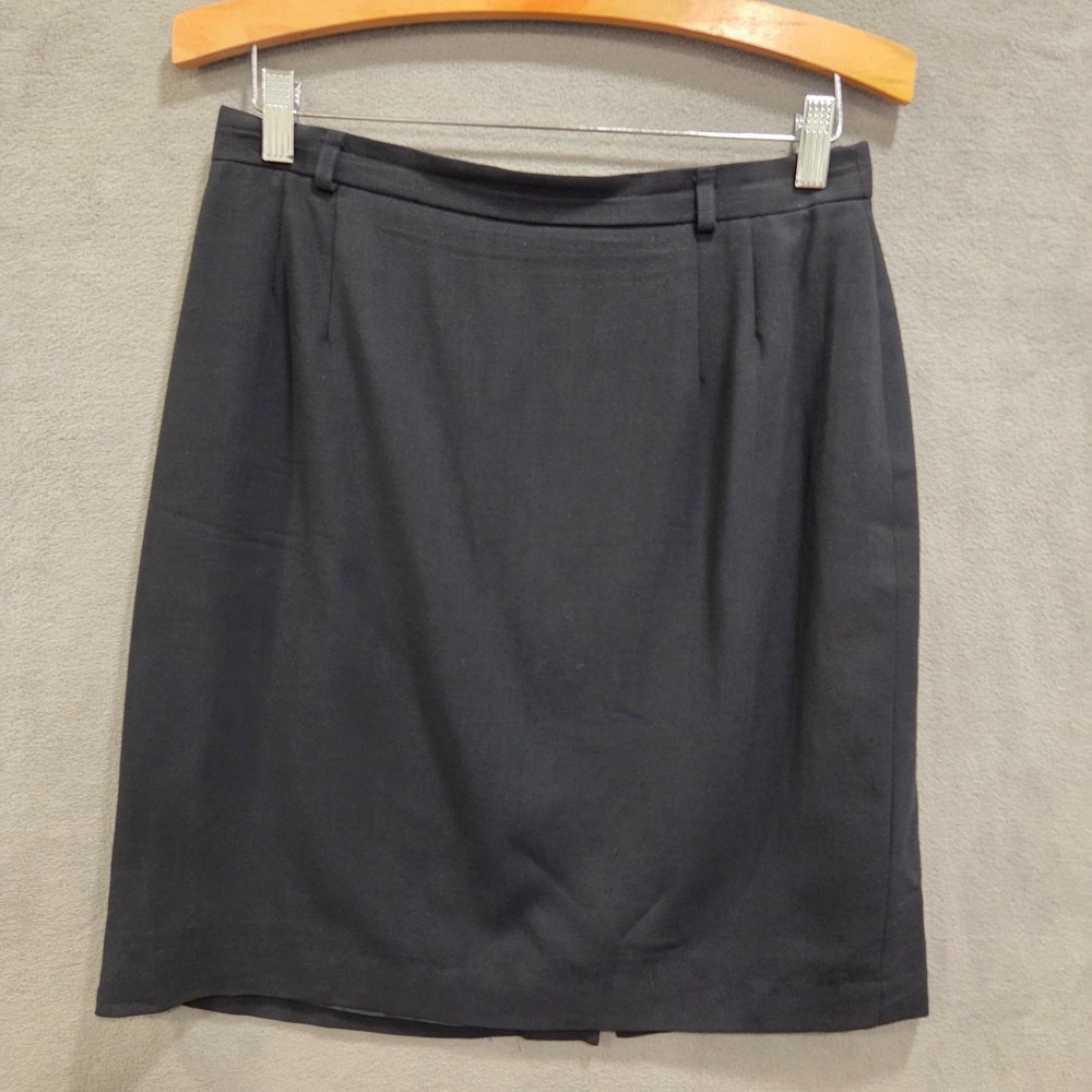 Escada Margaret Ley Wool‎ Pencil Skirt  Women's Size 42 (10) Classic Office